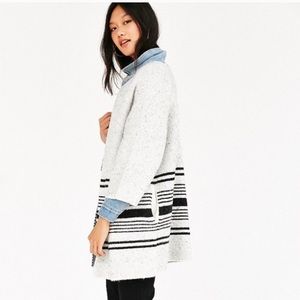 Native Youth jacquard knit sweater jacket